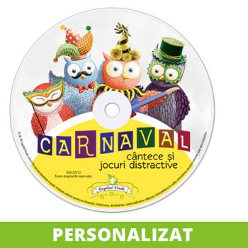 Carnaval - album audio cu cântece şi jocuri distractive - CD 